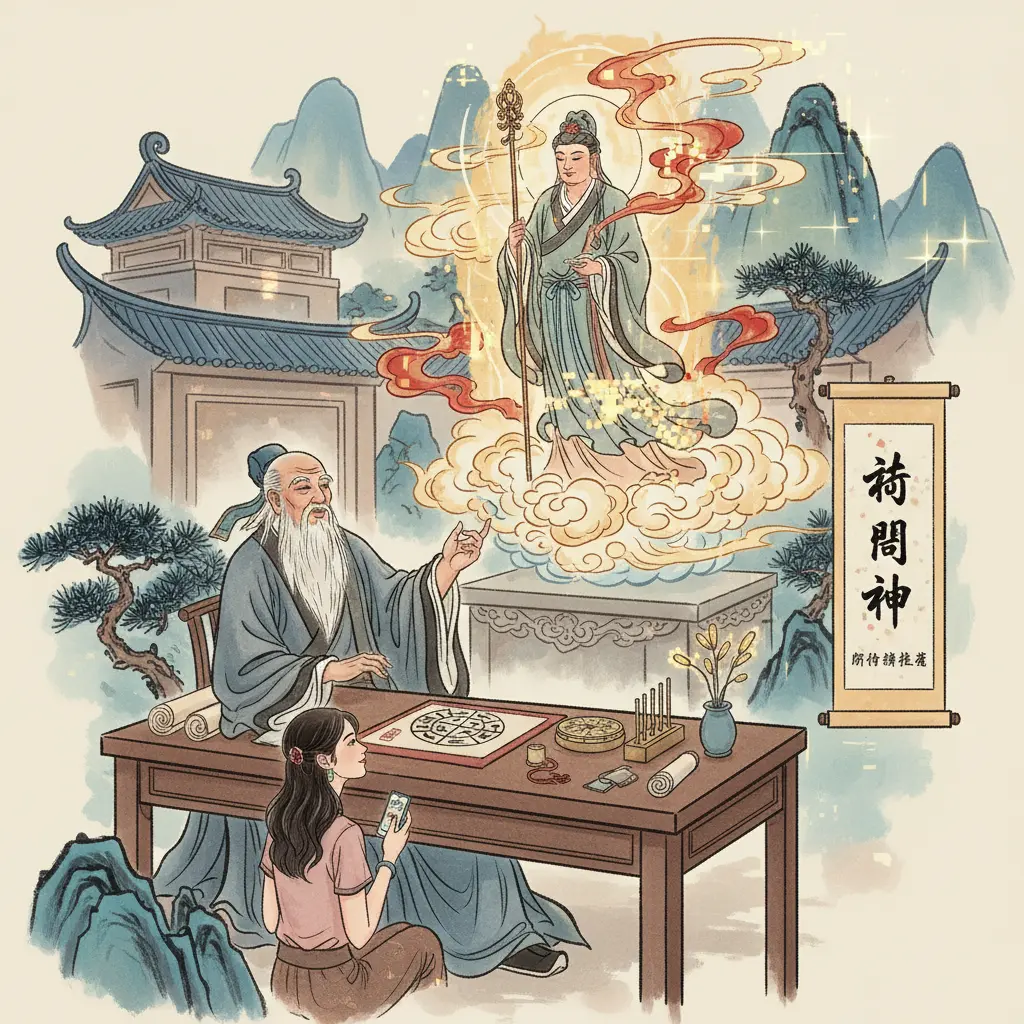 算命師傅推薦 - 道教問神