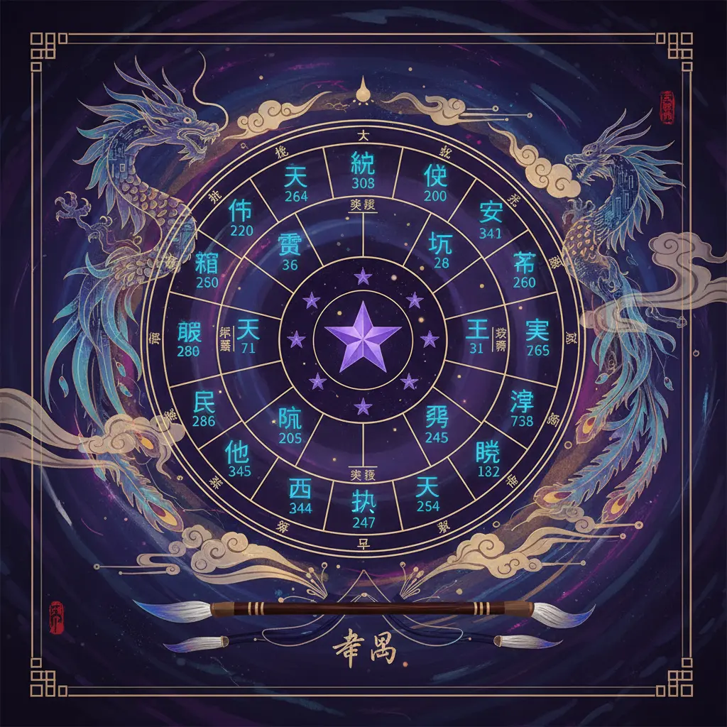 紫微鬥數 - 命盤