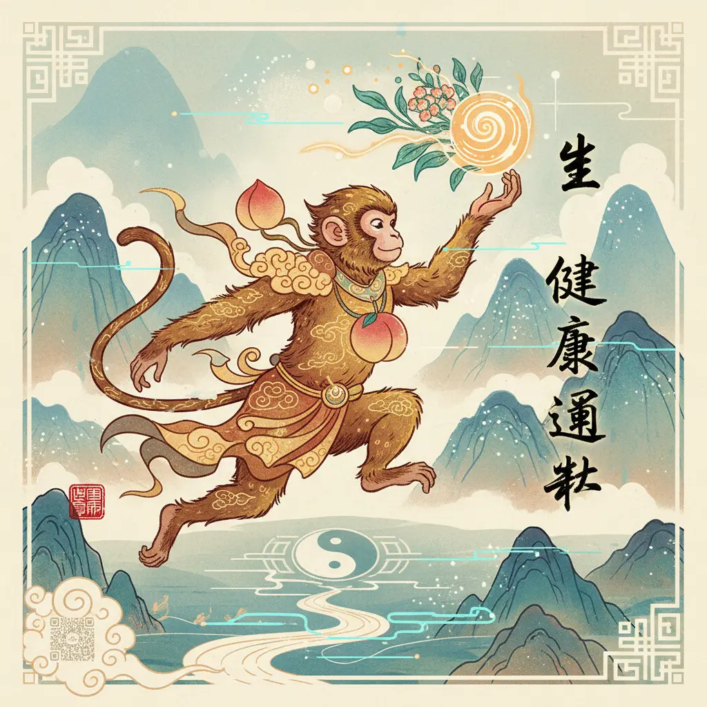 健康運勢 - 生肖猴