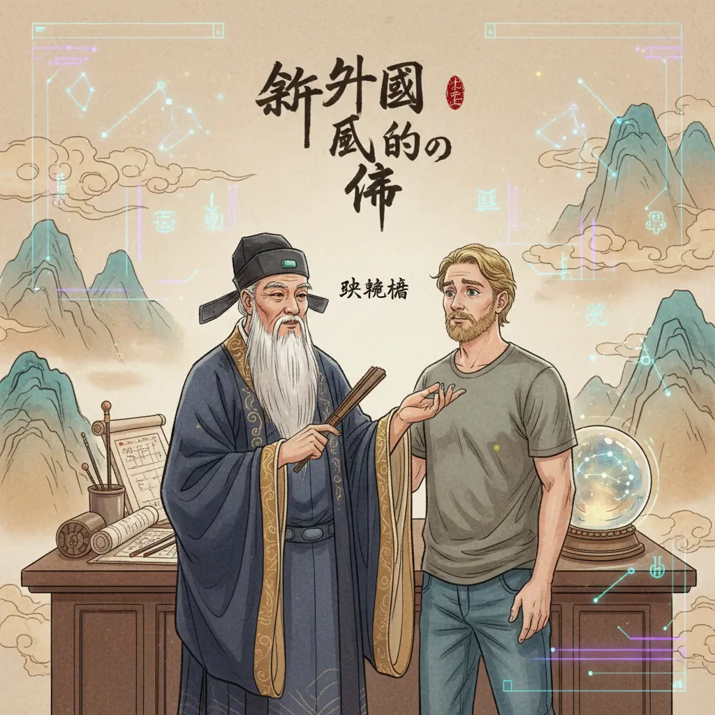 朱鵲橋 - 算外國人的命