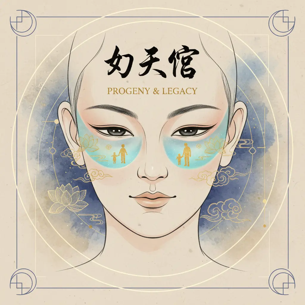 面相學 - 子女宮