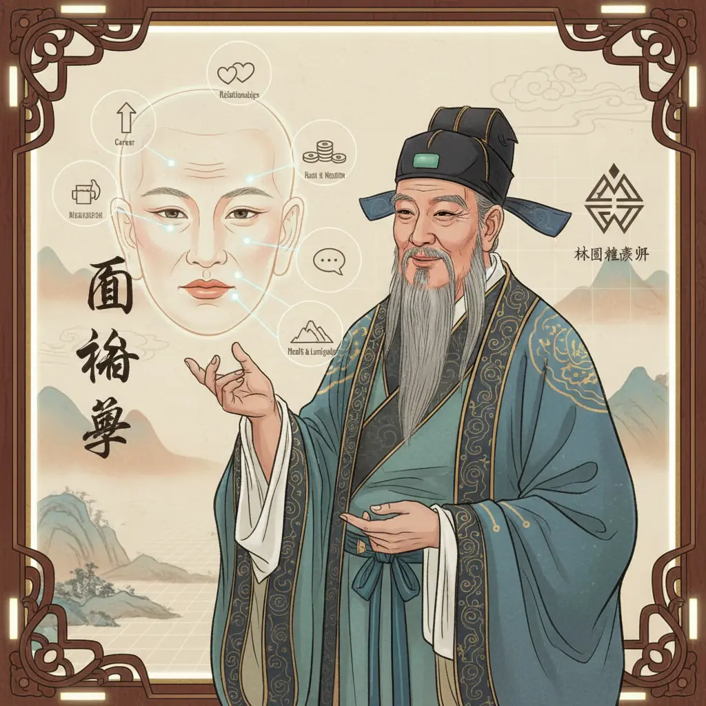 林國雄師傅 - 面相