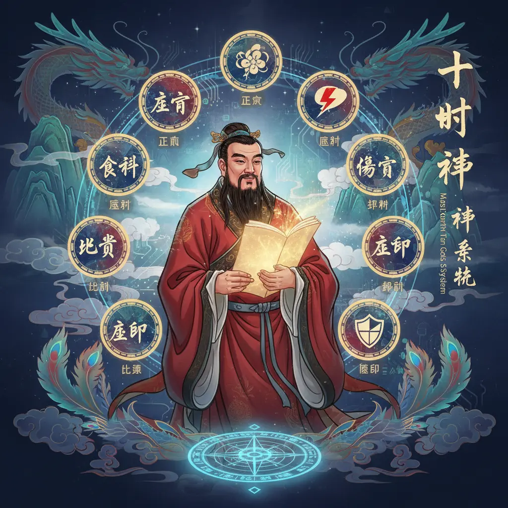 玄燊師傅 - 十神系統