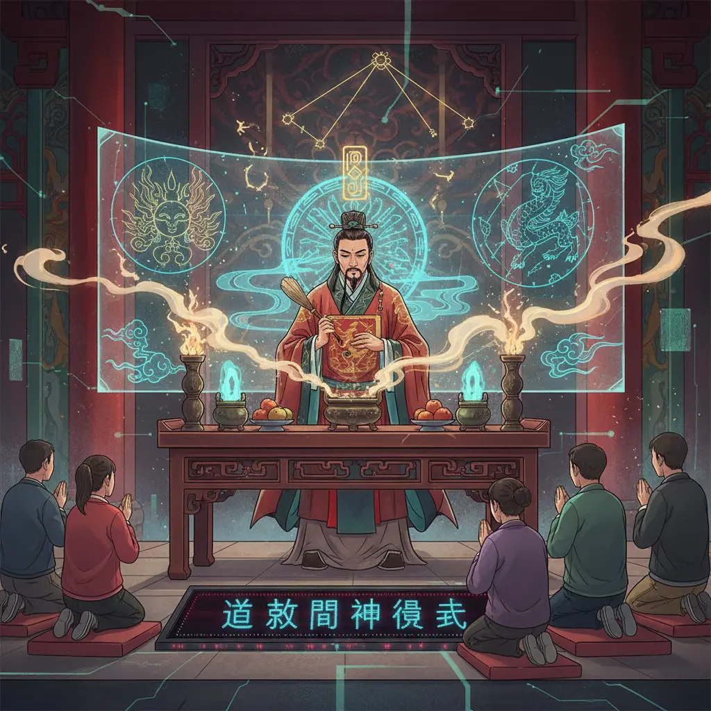 道教問神 - 宗教儀式