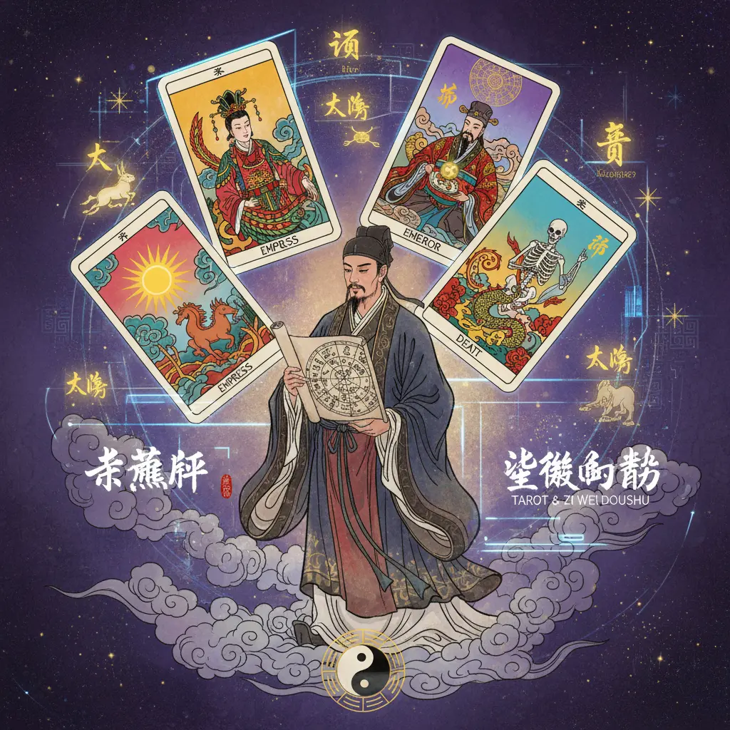 紫微鬥數 - 塔羅牌