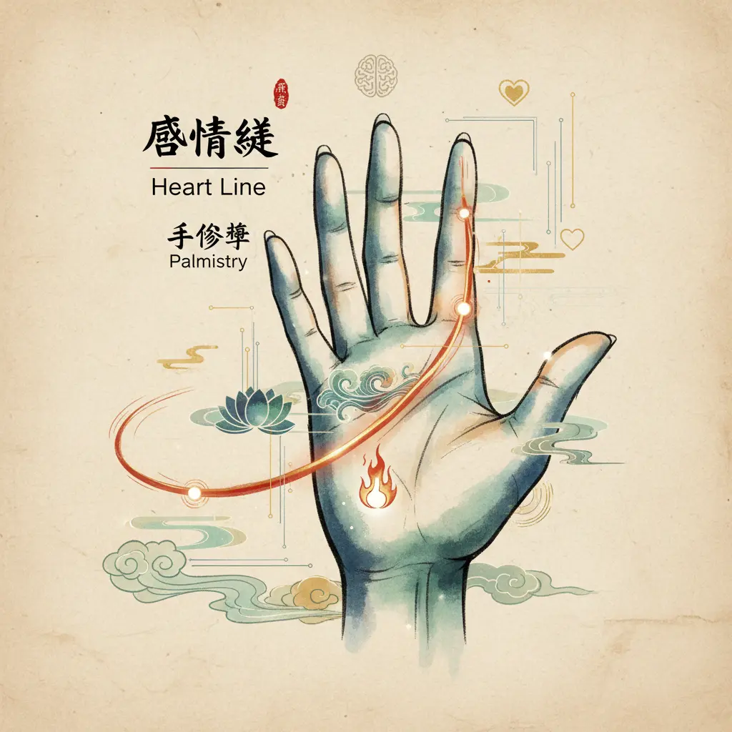 手相學 - 感情線