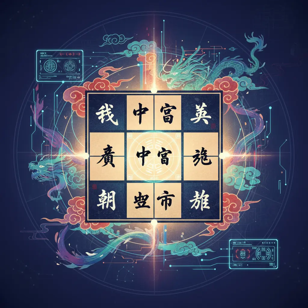 奇門遁甲 - 九宮