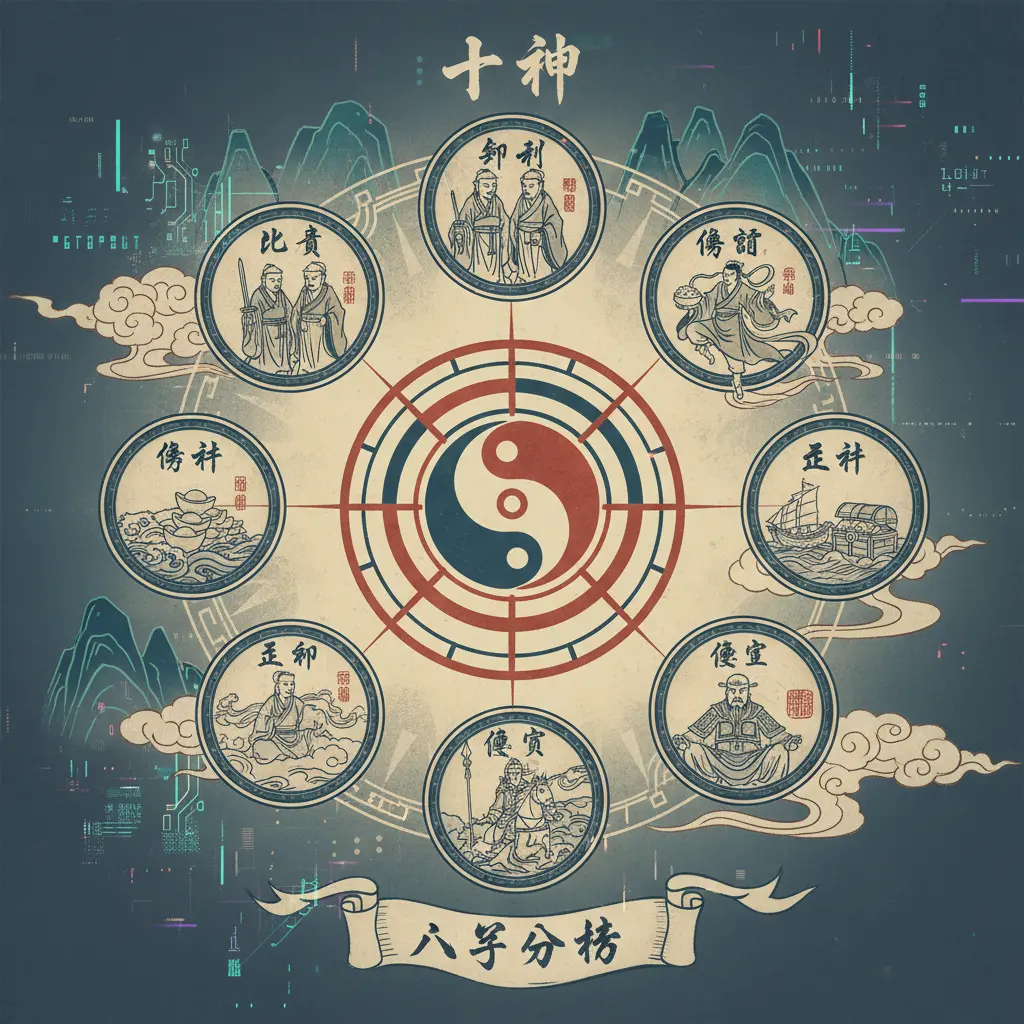 八字分析 - 十神