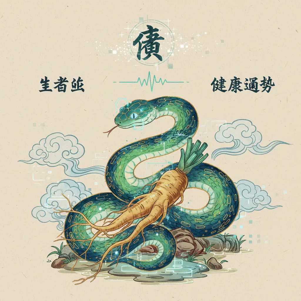 健康運勢 - 生肖蛇