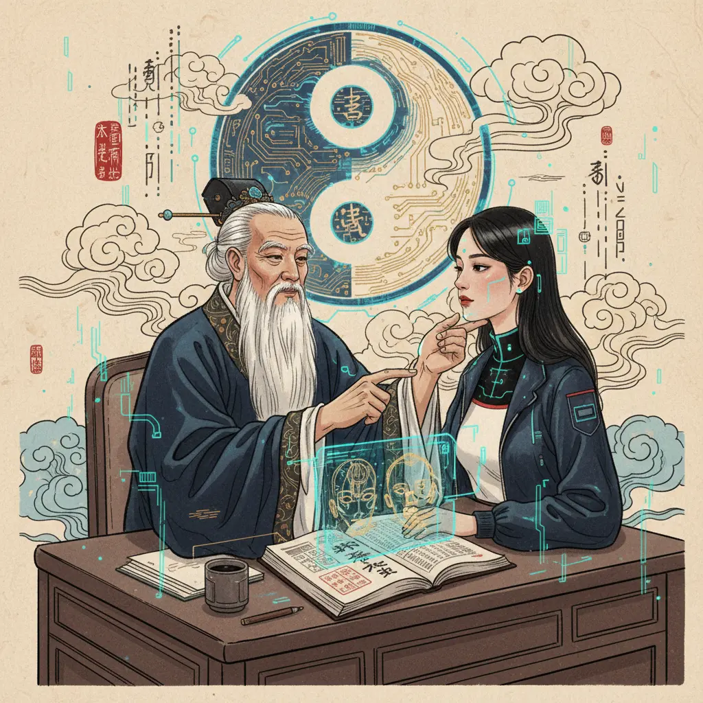 面相學 - 算命師