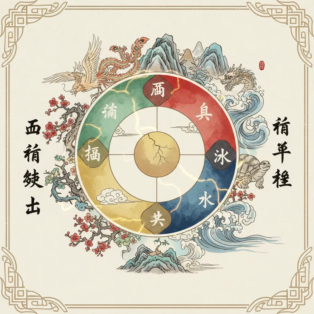 五行平衡 - 五行缺土