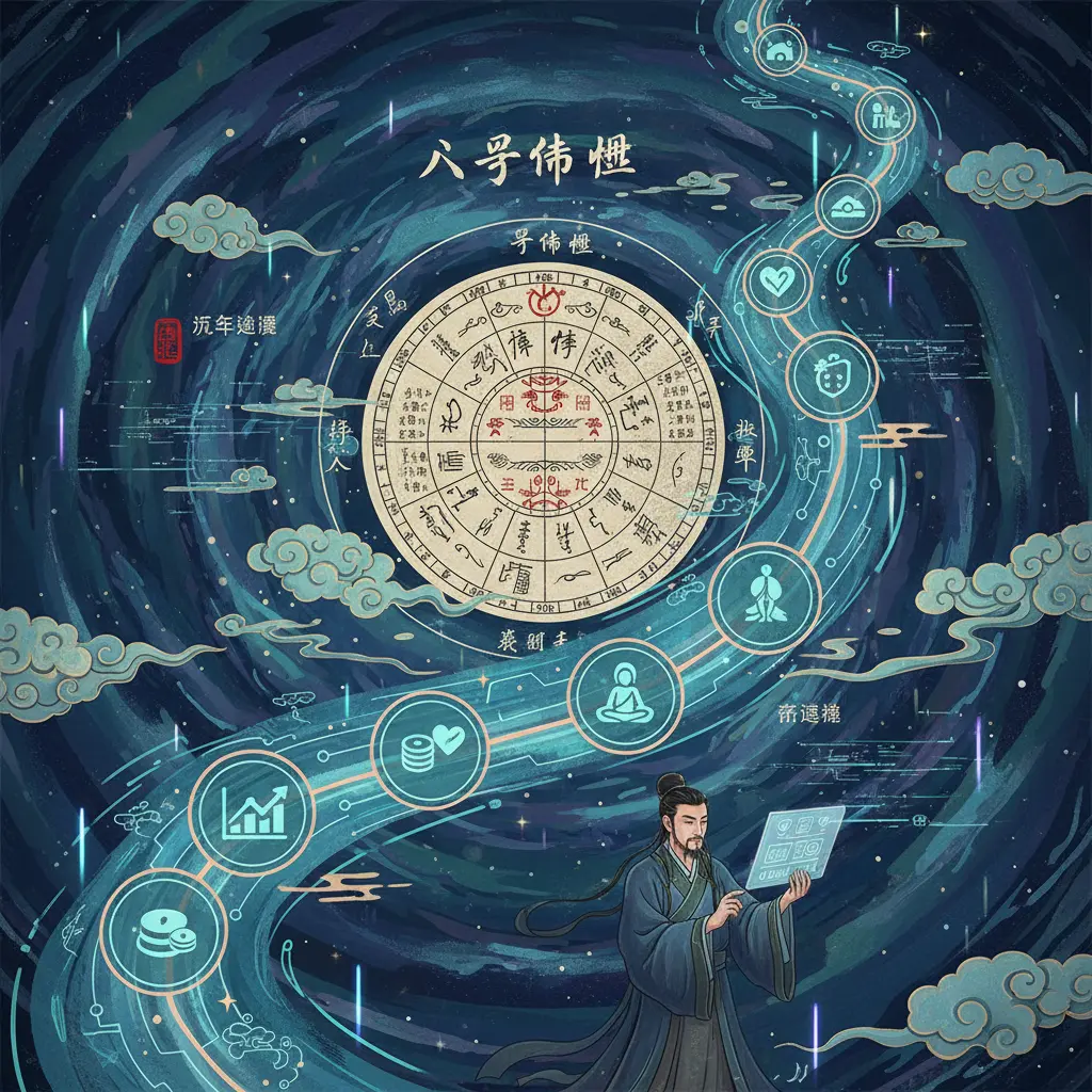 流年運程 - 八字命盤分析