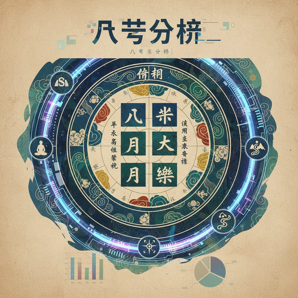 八字分析 - 命盤