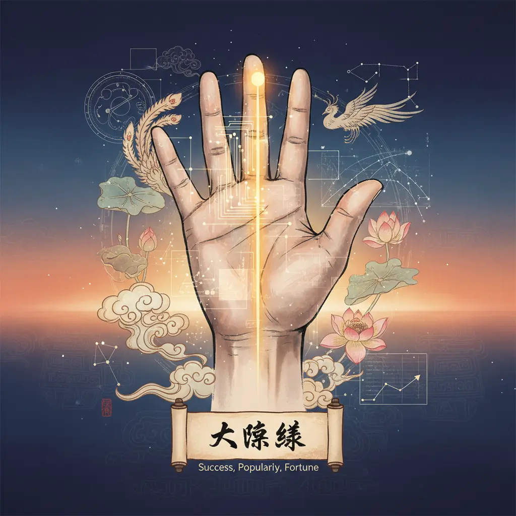 手相學 - 太陽線