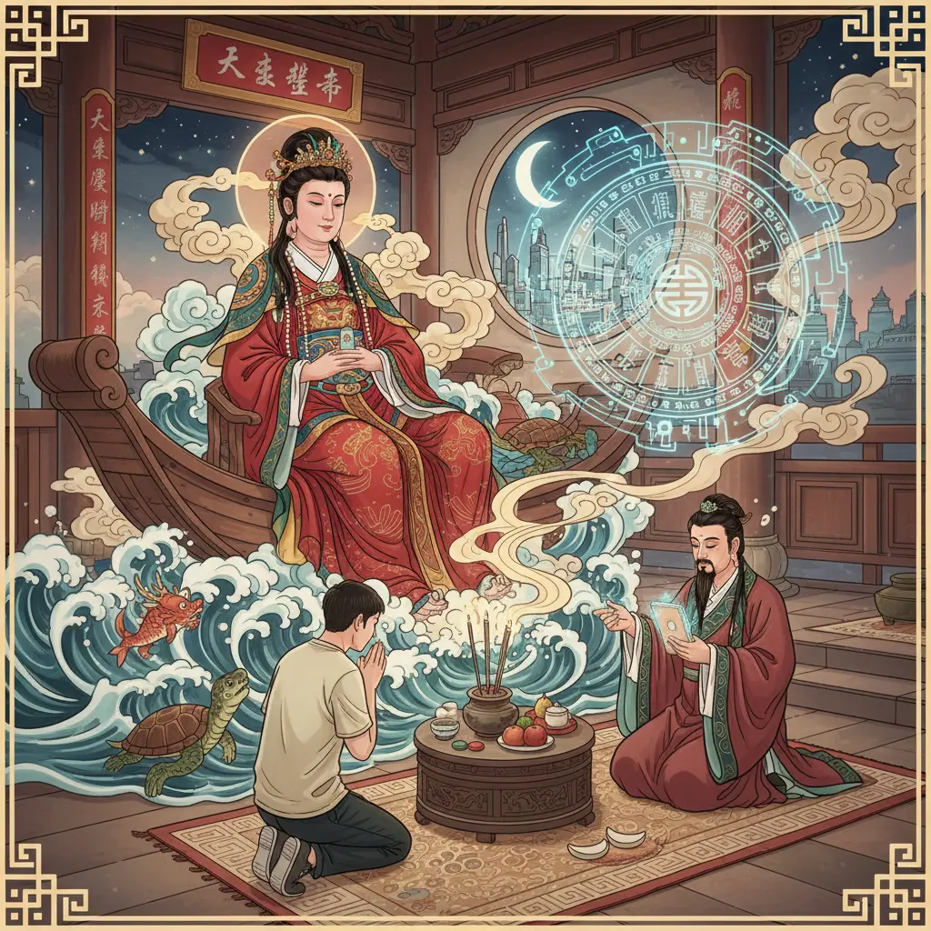 道教問神 - 媽祖